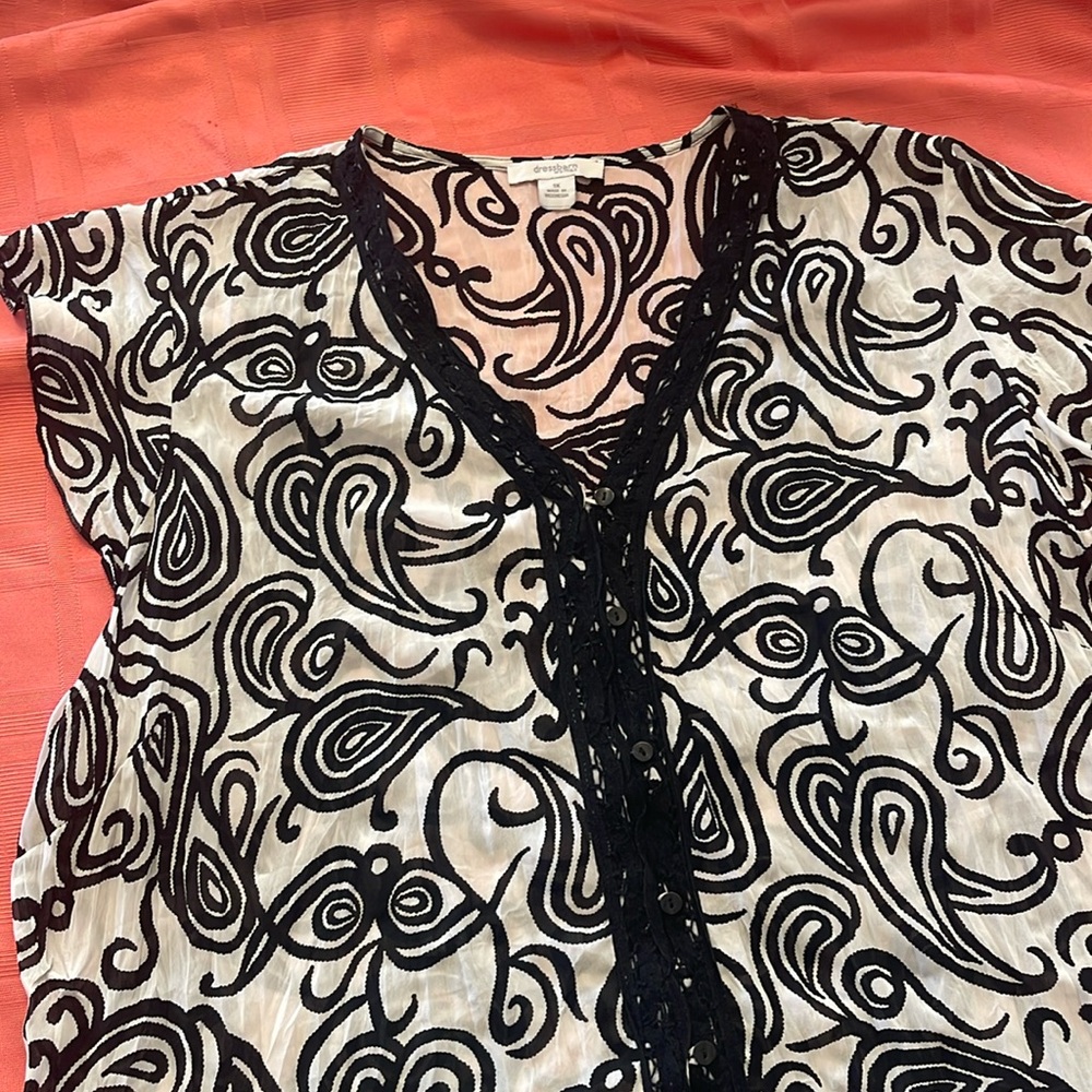 Dressbarn Plus Size 1X women’s blouse